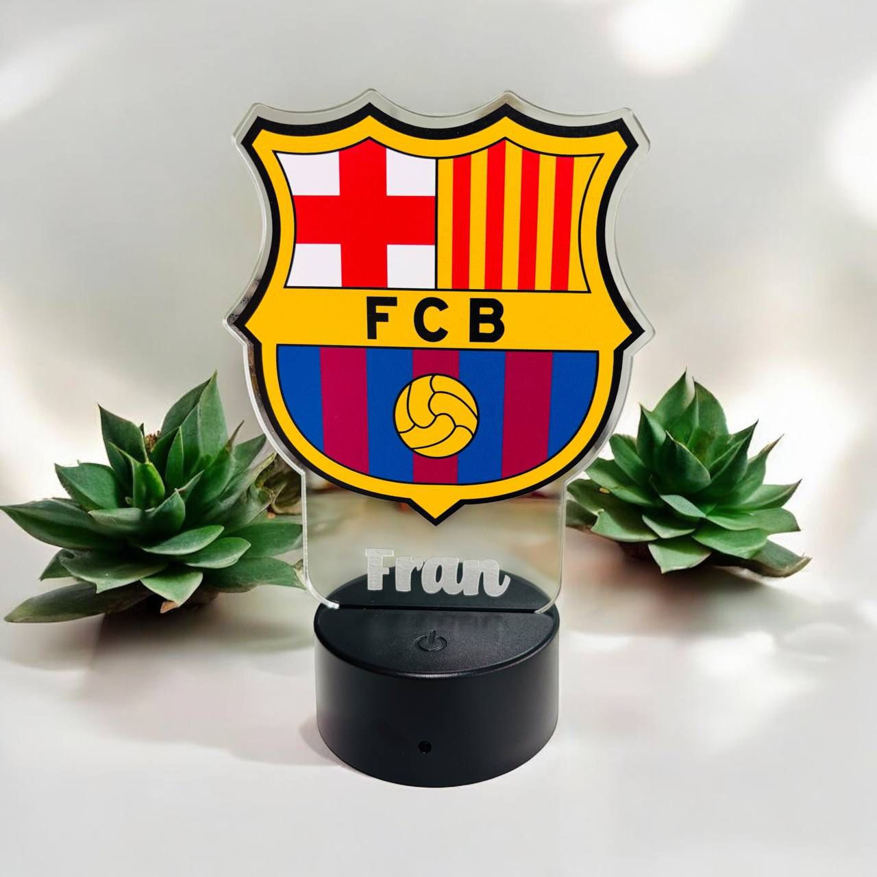 ¡LÁMPARAS de FÚTBOL con PERSONALIZADA!