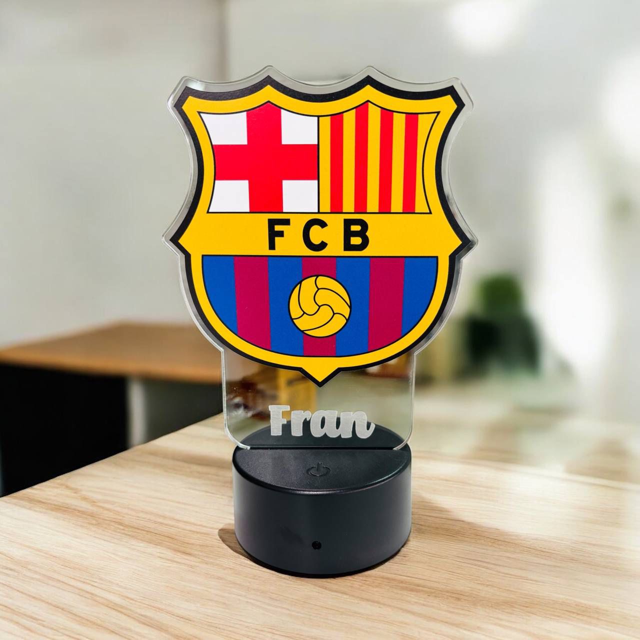 ¡LÁMPARAS de FÚTBOL con PERSONALIZADA!