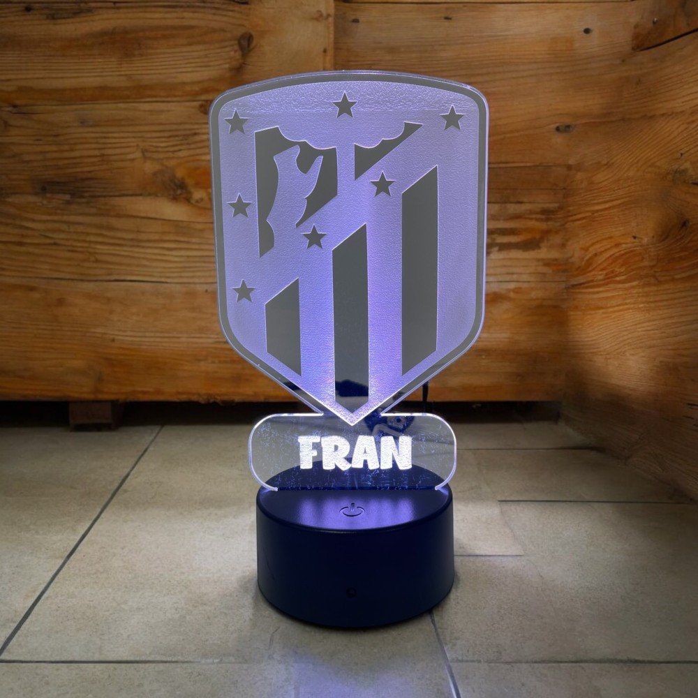 ¡LÁMPARA LED de FÚTBOL PERSONALIZADA!