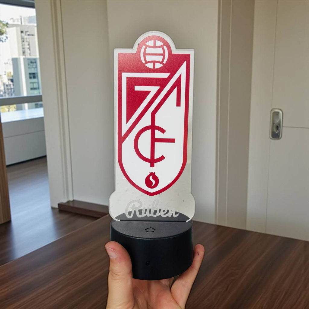 ¡LÁMPARA LED de FÚTBOL PERSONALIZADA!