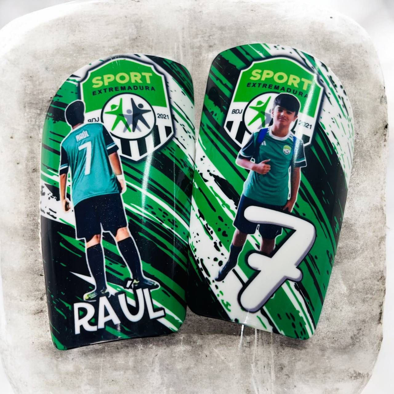 ¡ESPINILLERAS de FÚTBOL PERSONALIZADAS!