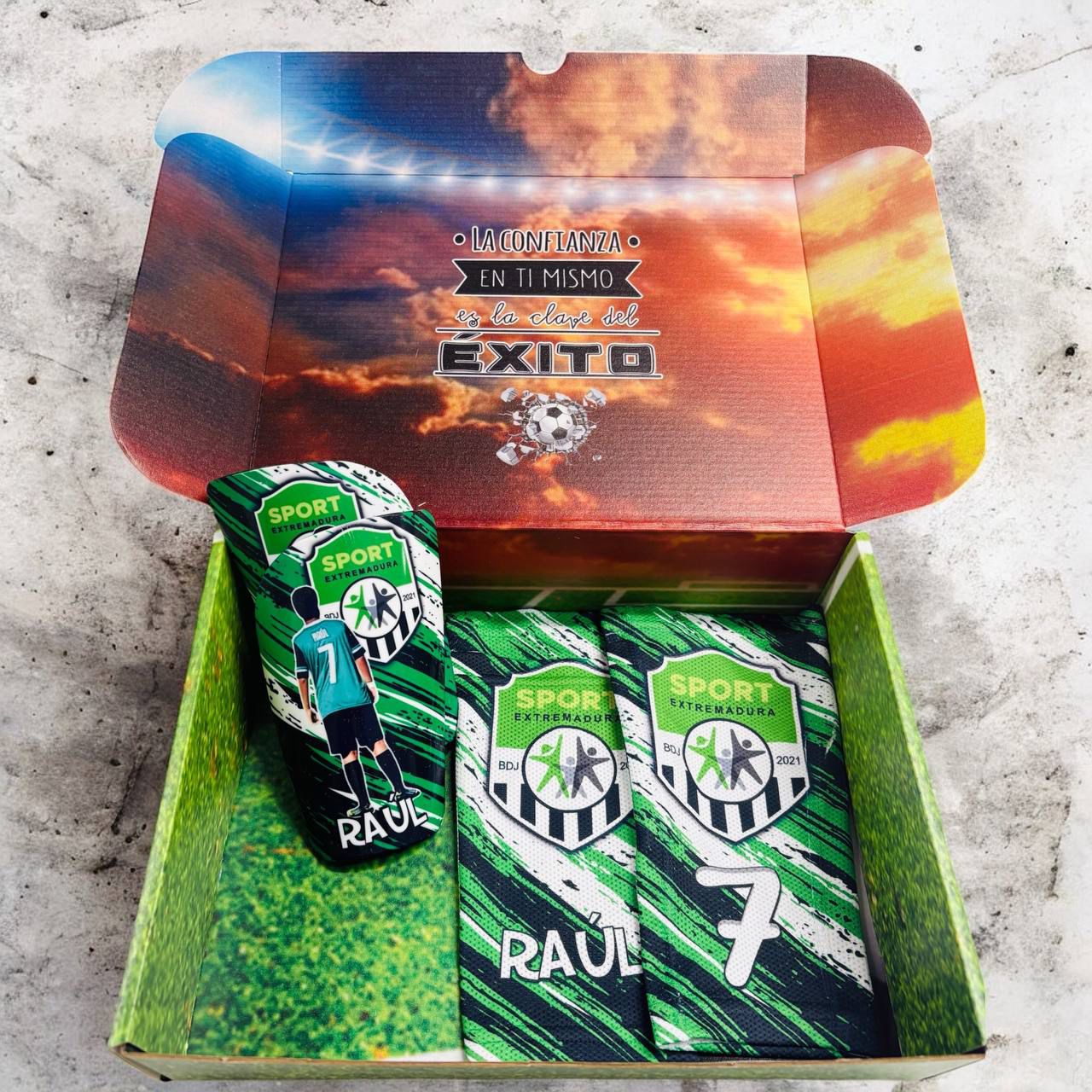 ¡ESPINILLERAS de FÚTBOL PERSONALIZADAS!