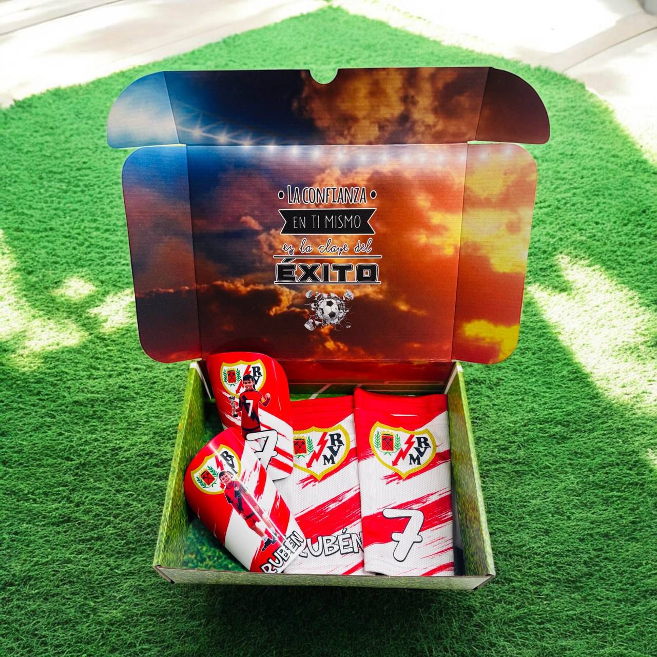 ¡ESPINILLERAS de FÚTBOL PERSONALIZADAS!