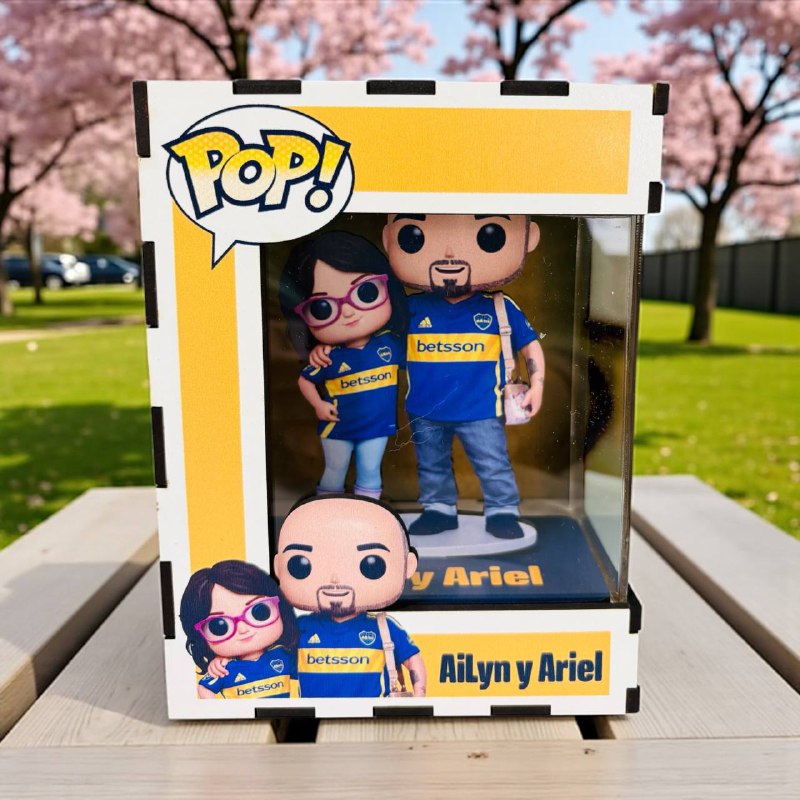 ¡FUNKO de MADERA PERSONALIZADO!