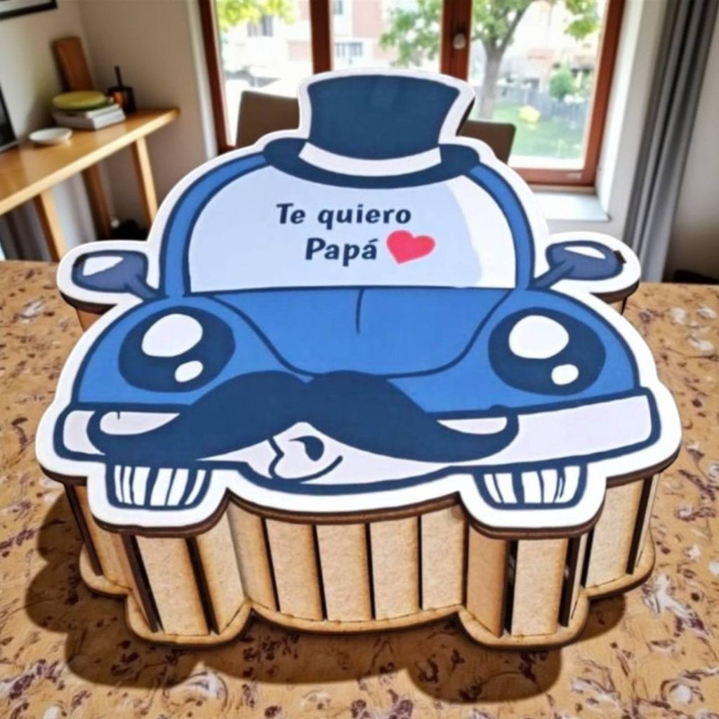 ¡CAJA PERSONALIZADA PARA el MEJOR PAPÁ!