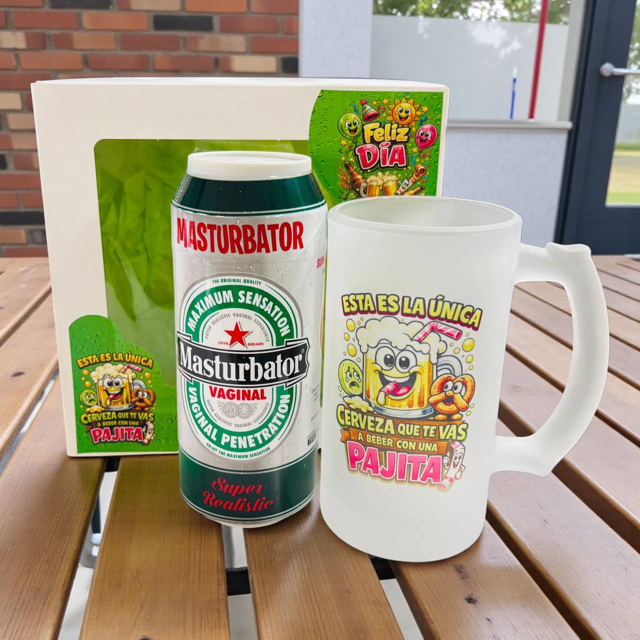 ¡JARRA de CERVEZA PERSONALIZADA +18!