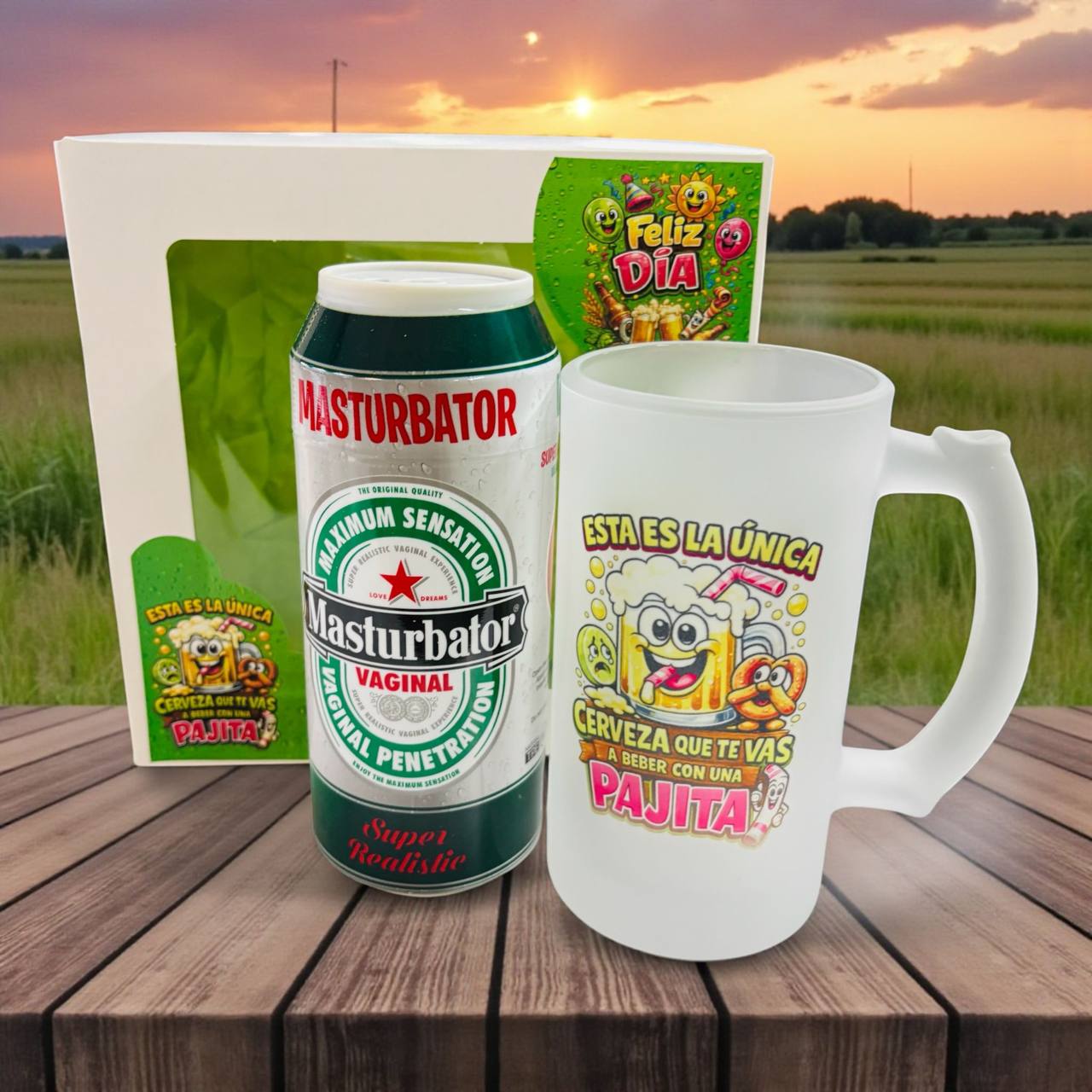 ¡JARRA de CERVEZA PERSONALIZADA +18!