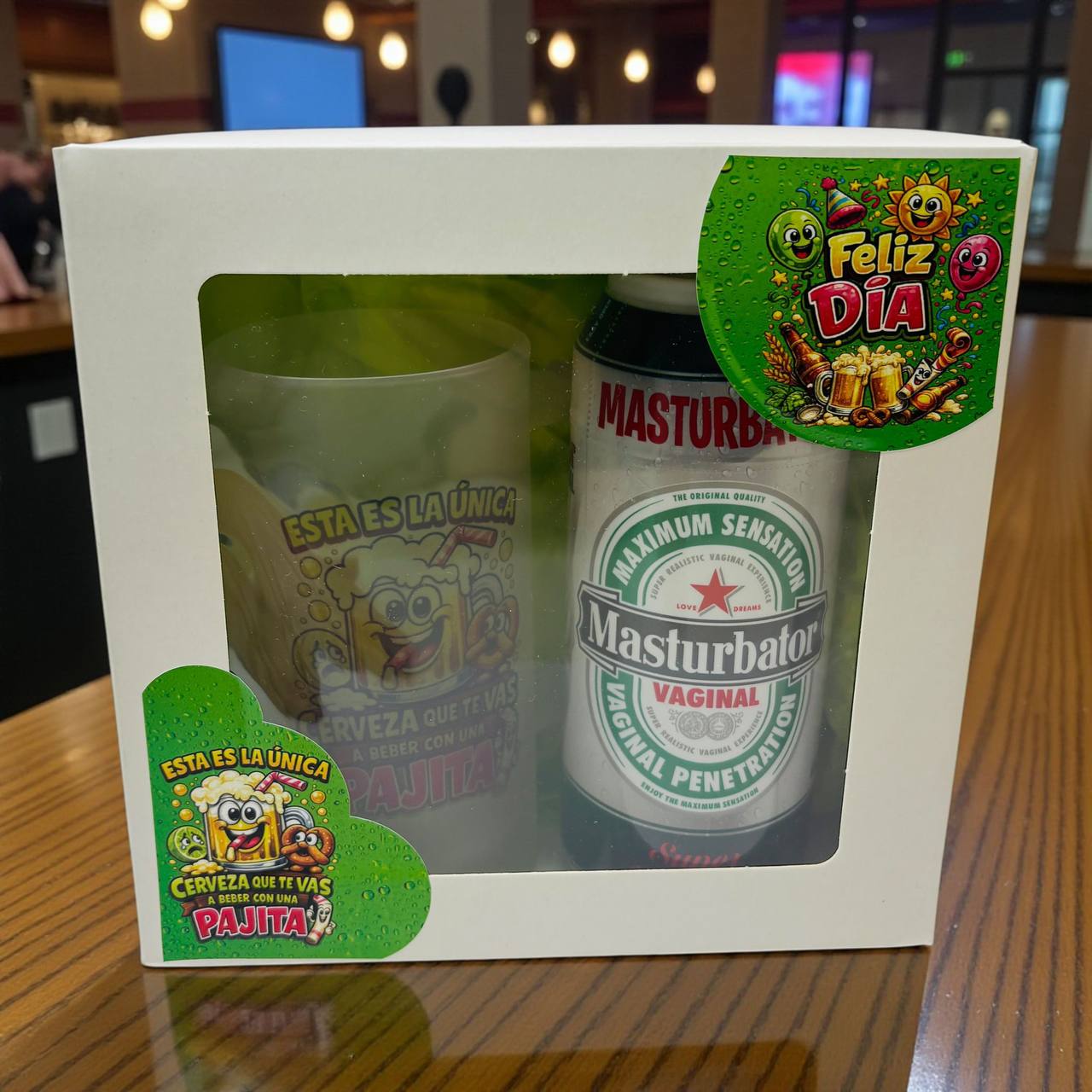 ¡JARRA de CERVEZA PERSONALIZADA +18!