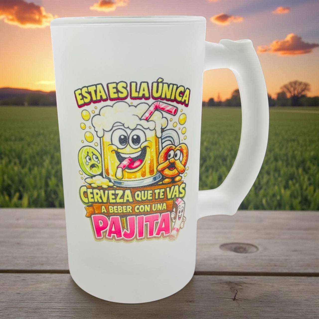 ¡JARRA de CERVEZA PERSONALIZADA +18!