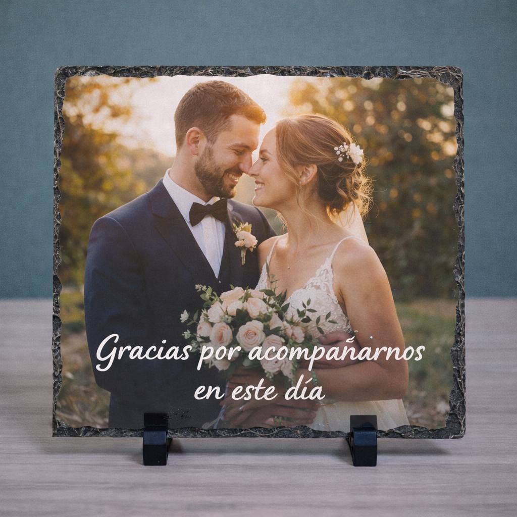 ✨ FOTOGRABADO EN PIEDRA NATURAL PERSONALIZADO ✨