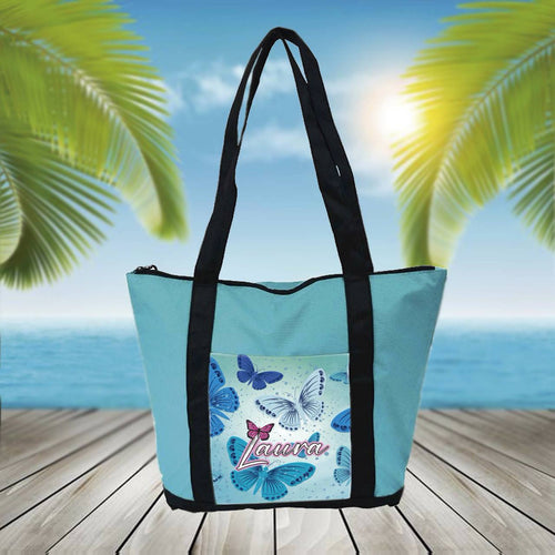 ¡BOLSO PERSONALIZADO de PLAYA con NOMBRE!