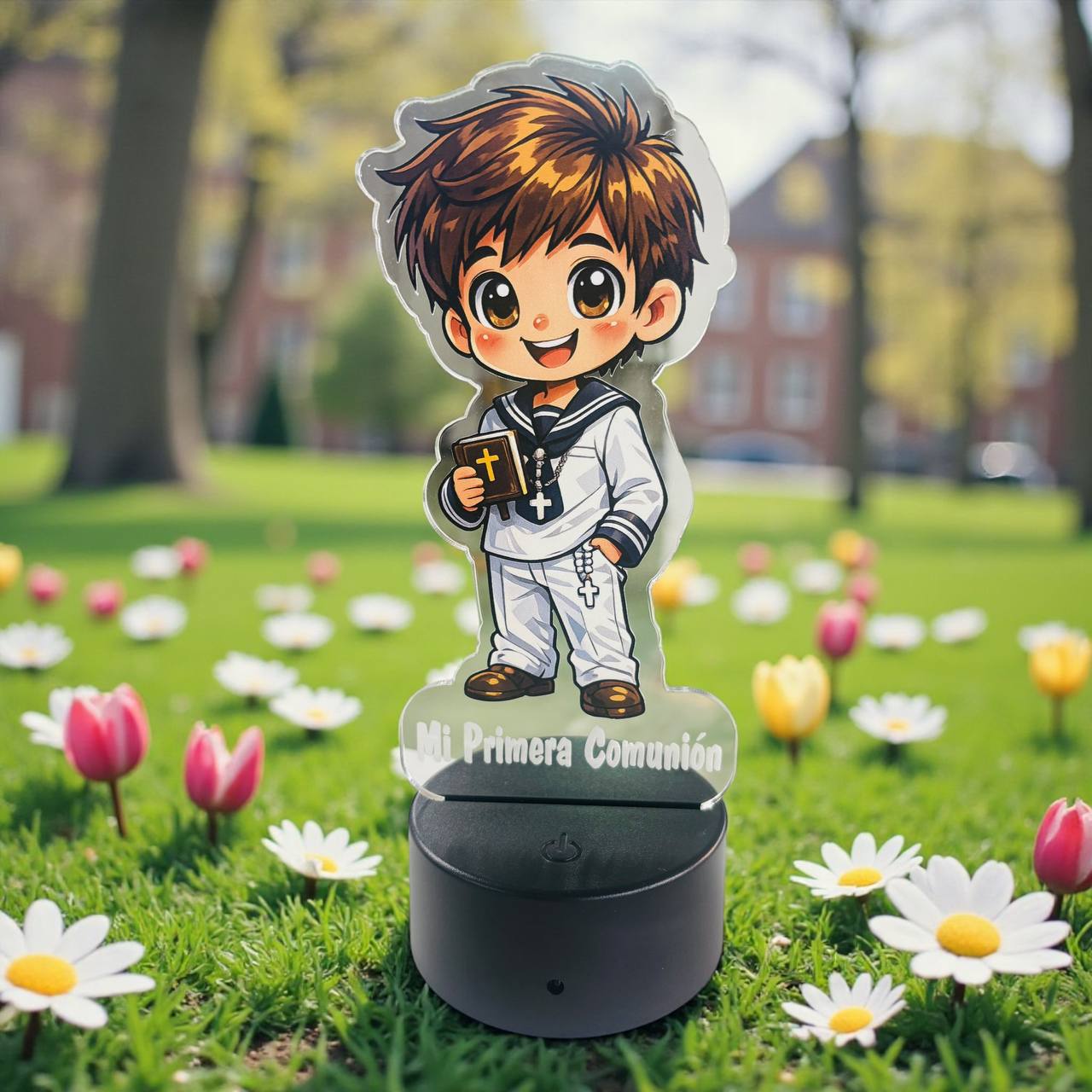 ✨ LÁMPARAS LED PERSONALIZADAS – MI PRIMERA COMUNIÓN ✨