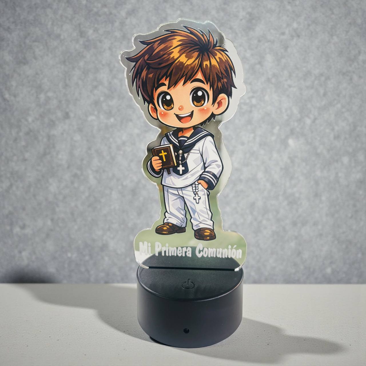 ✨ LÁMPARAS LED PERSONALIZADAS – MI PRIMERA COMUNIÓN ✨