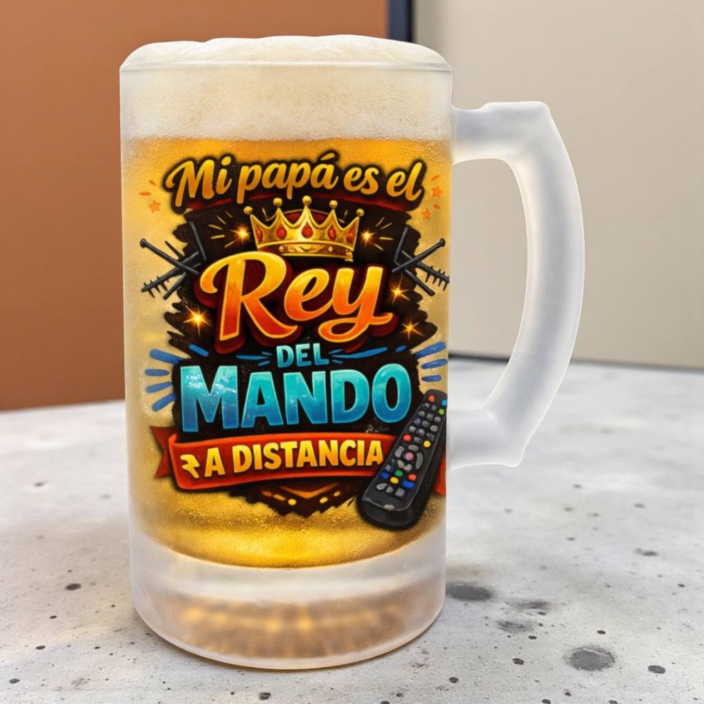 🍺✨ Jarra de Cerveza Personalizada para Papá – El Regalo Más Refrescante ✨🍺