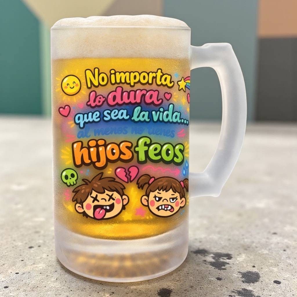🍺✨ Jarra de Cerveza Personalizada para Papá – El Regalo Más Refrescante ✨🍺