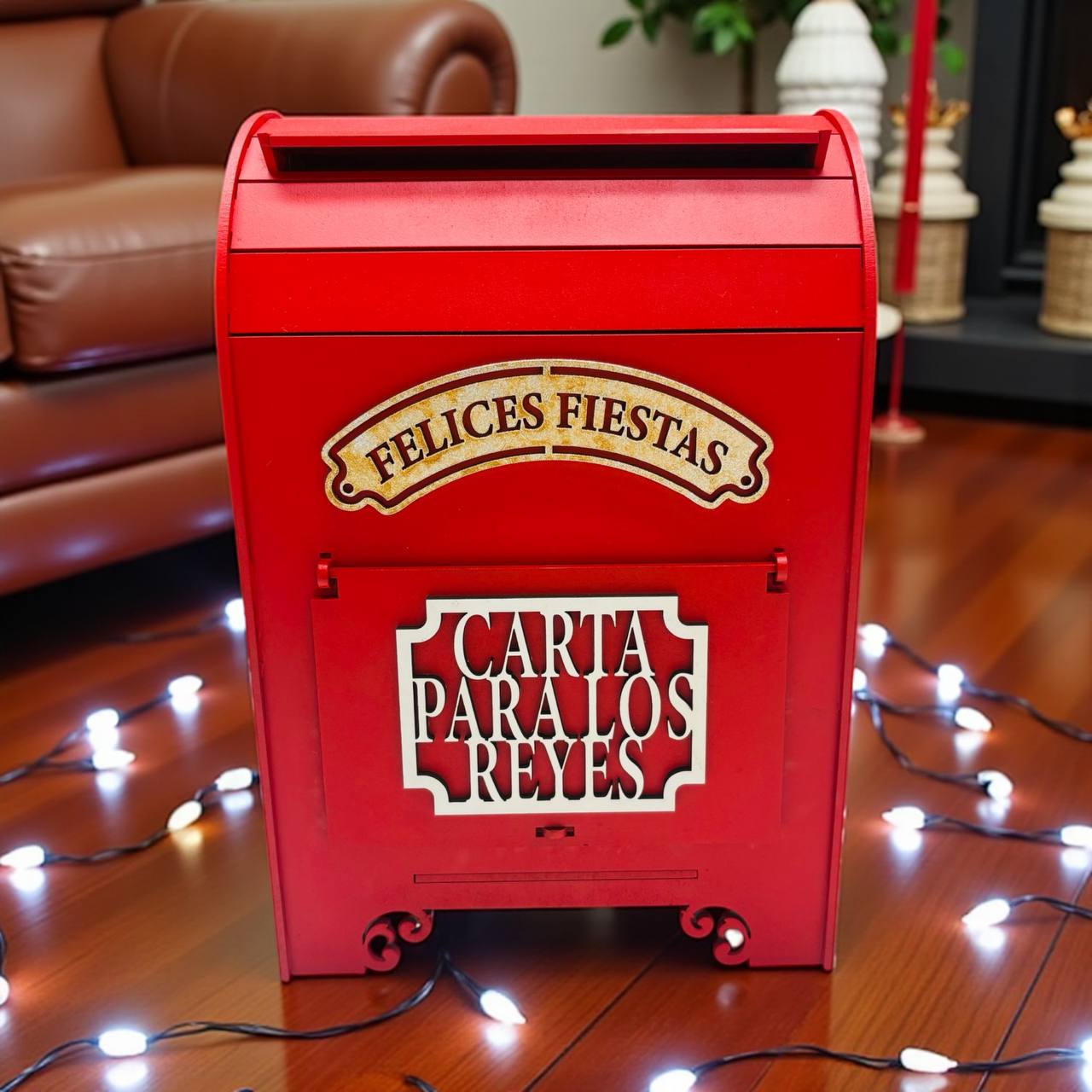 📮✨ Buzón Navideño Personalizado para Cartas de los Reyes Magos ✨📮