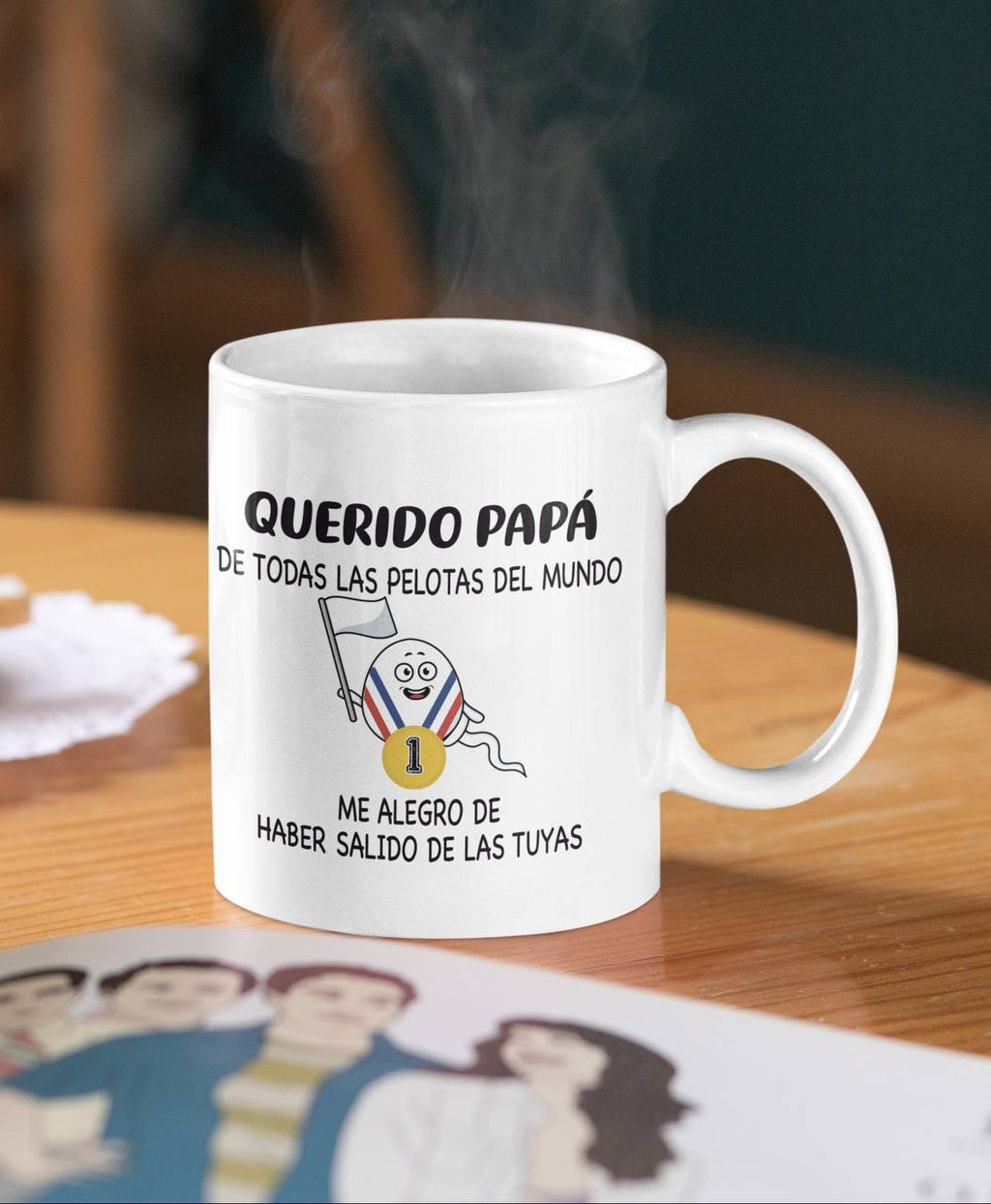 ¡TAZA PERSONALIZADA con NOMBRE y MENSAJE DIVERTIDO!