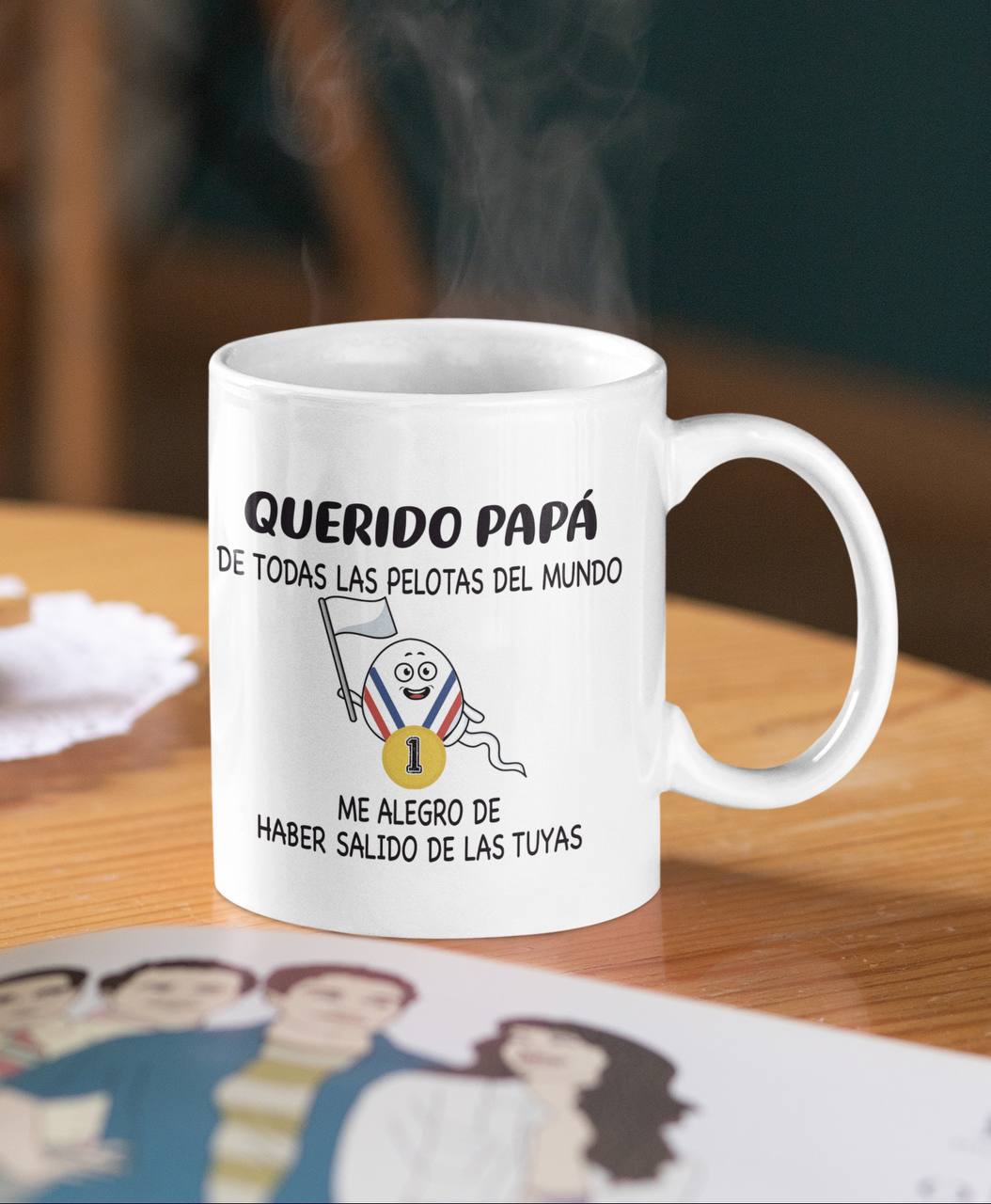 ¡TAZA PERSONALIZADA con NOMBRE y MENSAJE DIVERTIDO!