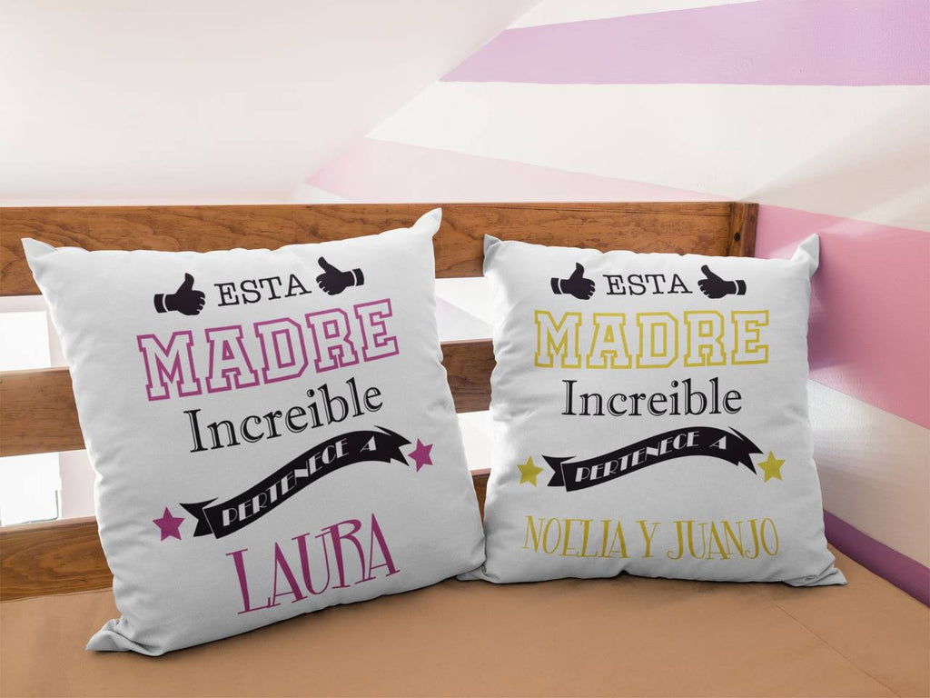¡COJÍN PERSONALIZADO con NOMBRE y MENSAJE ESPECIAL!