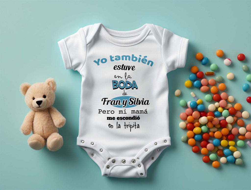 ¡BODY DE BEBÉ PERSONALIZADO con NOMBRE y DISEÑO EXCLUSIVO!