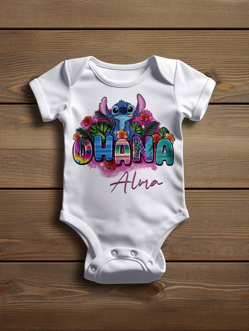 ¡BODY DE BEBÉ PERSONALIZADO con NOMBRE y DISEÑO EXCLUSIVO!