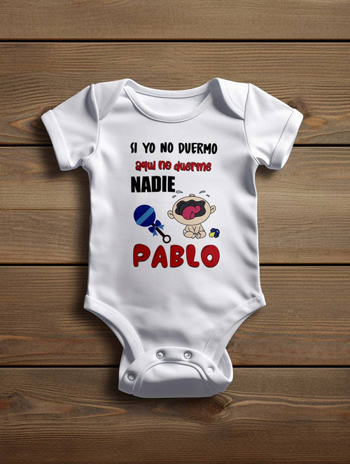 ¡BODY DE BEBÉ PERSONALIZADO con NOMBRE y DISEÑO EXCLUSIVO!