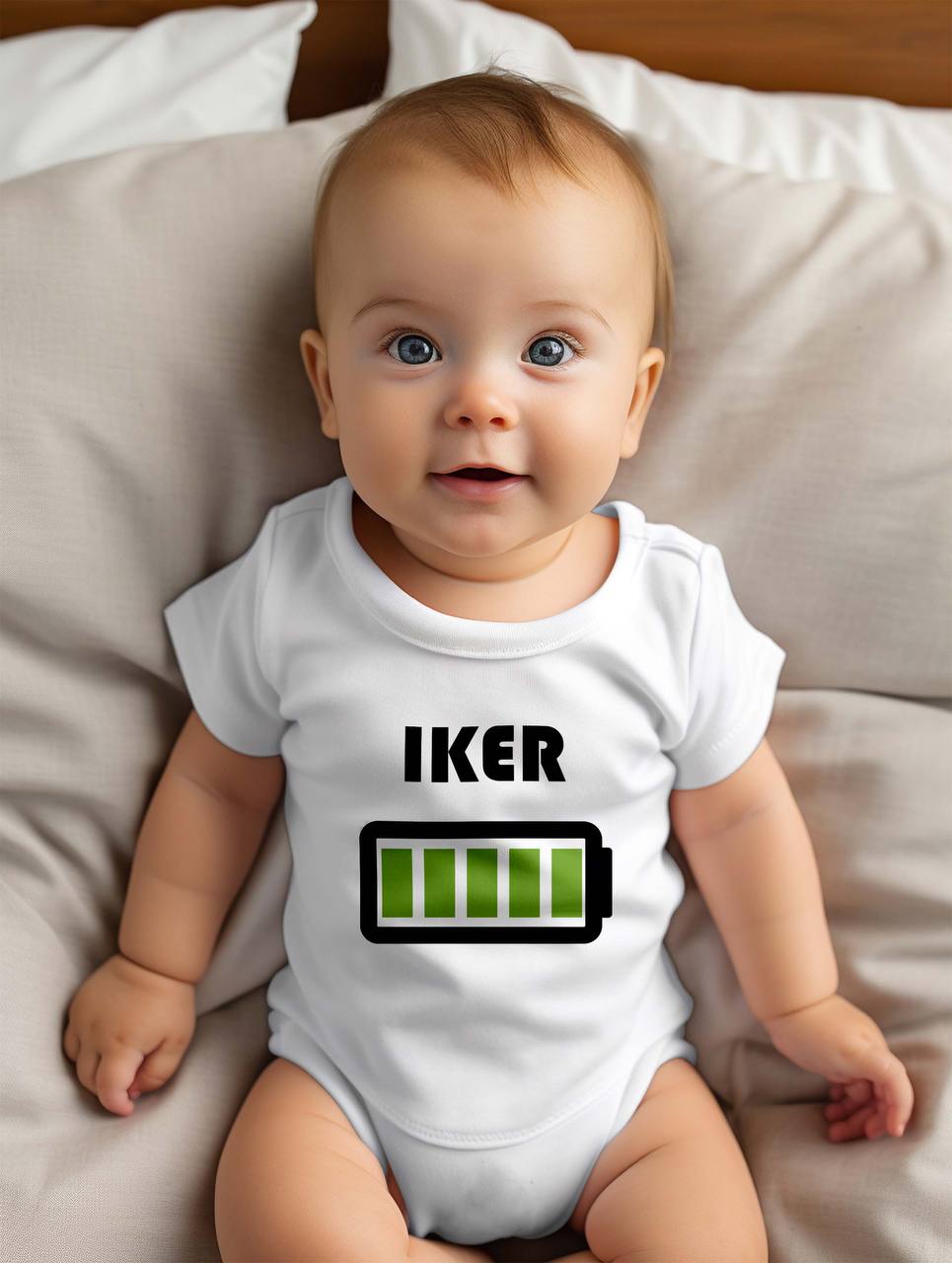 ¡BODY DE BEBÉ PERSONALIZADO con NOMBRE y DISEÑO EXCLUSIVO!