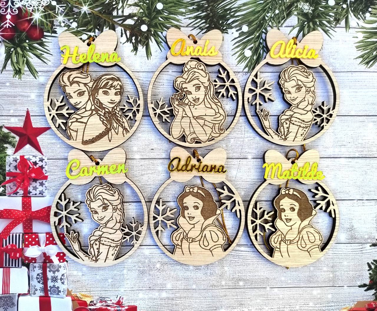 ¡BOLA DE NAVIDAD PERSONALIZADA con NOMBRE y DISEÑO EXCLUSIVO!