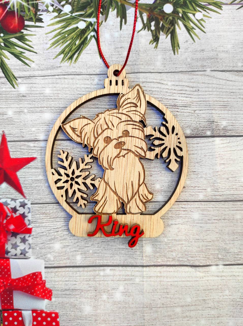 ¡BOLA DE NAVIDAD PERSONALIZADA con NOMBRE y DISEÑO EXCLUSIVO!
