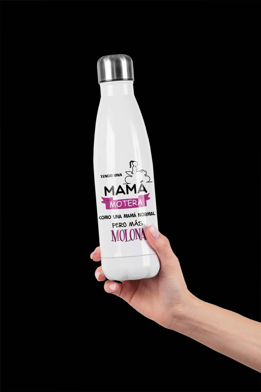 ¡BOTELLA TÉRMICA PERSONALIZADA con FOTO, NOMBRE o FRASE!